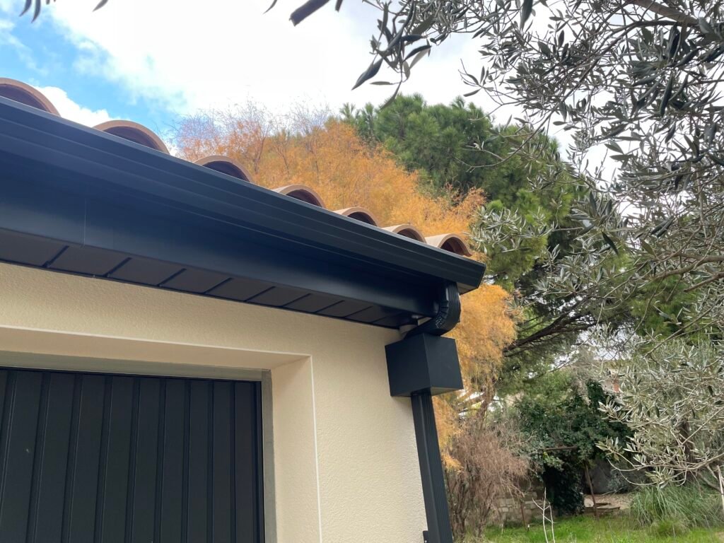 Gouttières aluminium