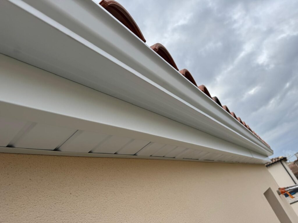 Chantier sous-face aluminium à Saint-Gervasy